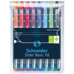 Schneider Slider XB Ballpoint Pen (Extra Bold, Mix Colors)